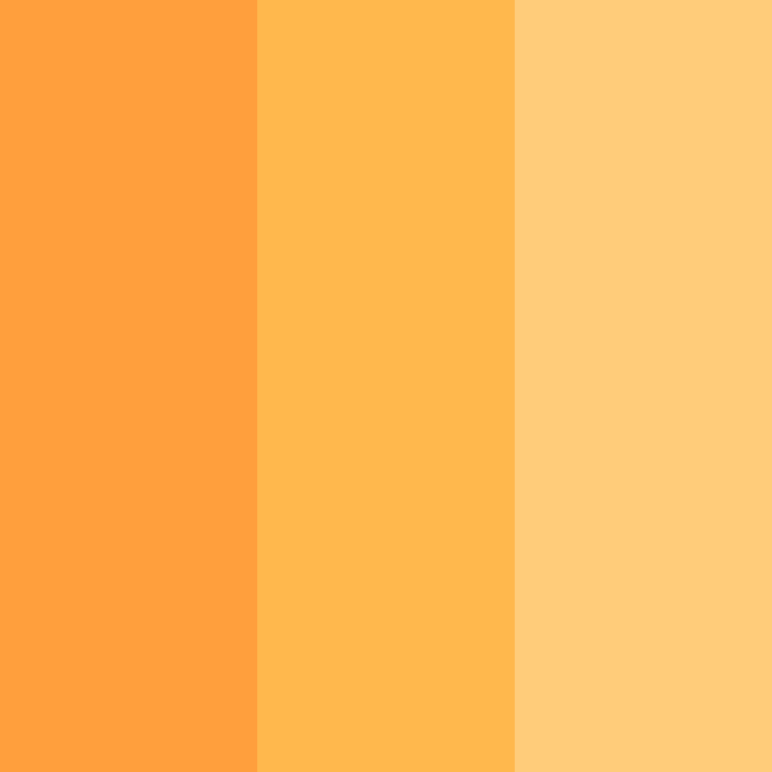 Download citrus pop color palette PNG image (square)