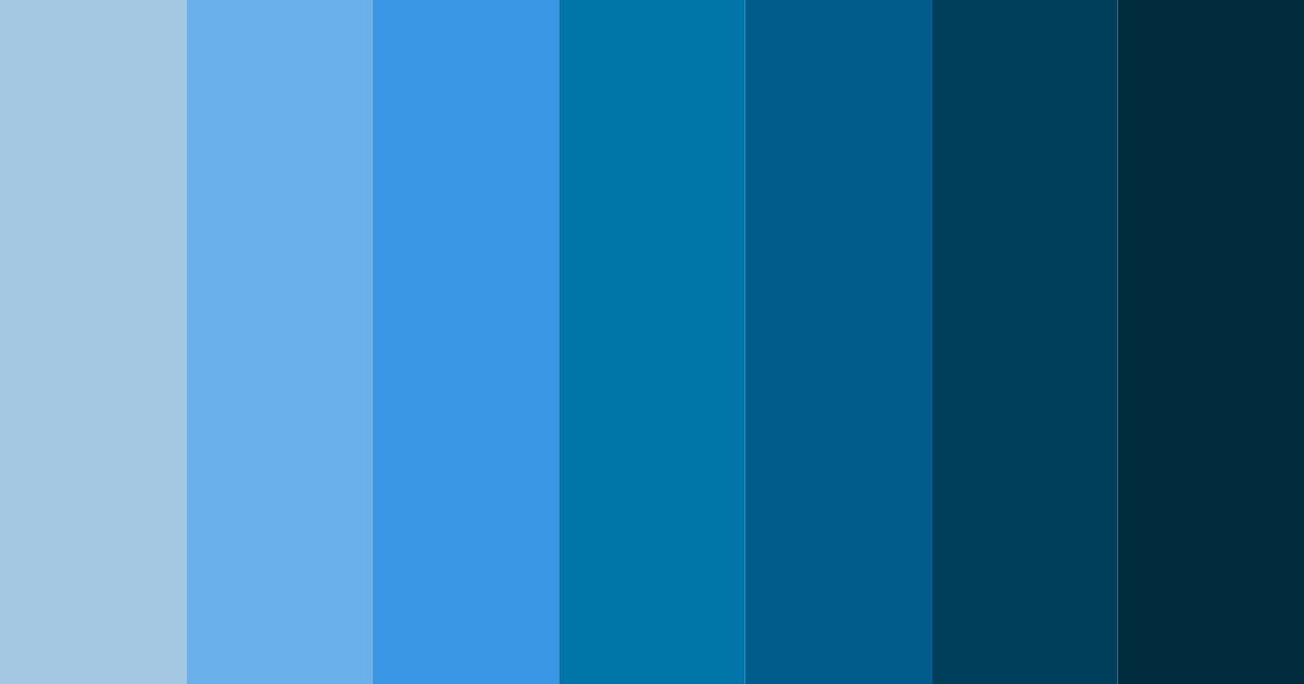 Download azure embrace color palette PNG image (landscape)