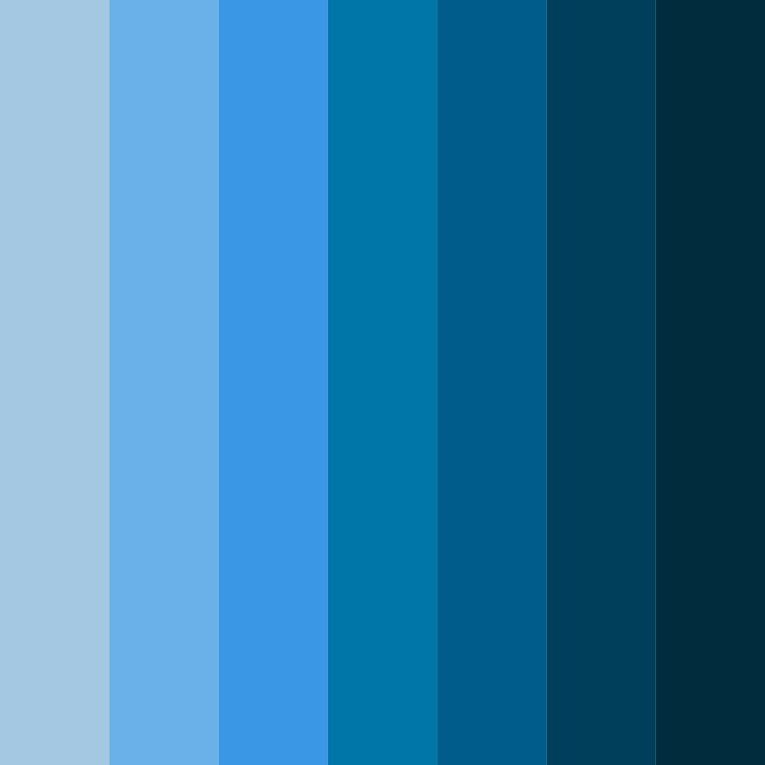 Download azure embrace color palette PNG image (square)