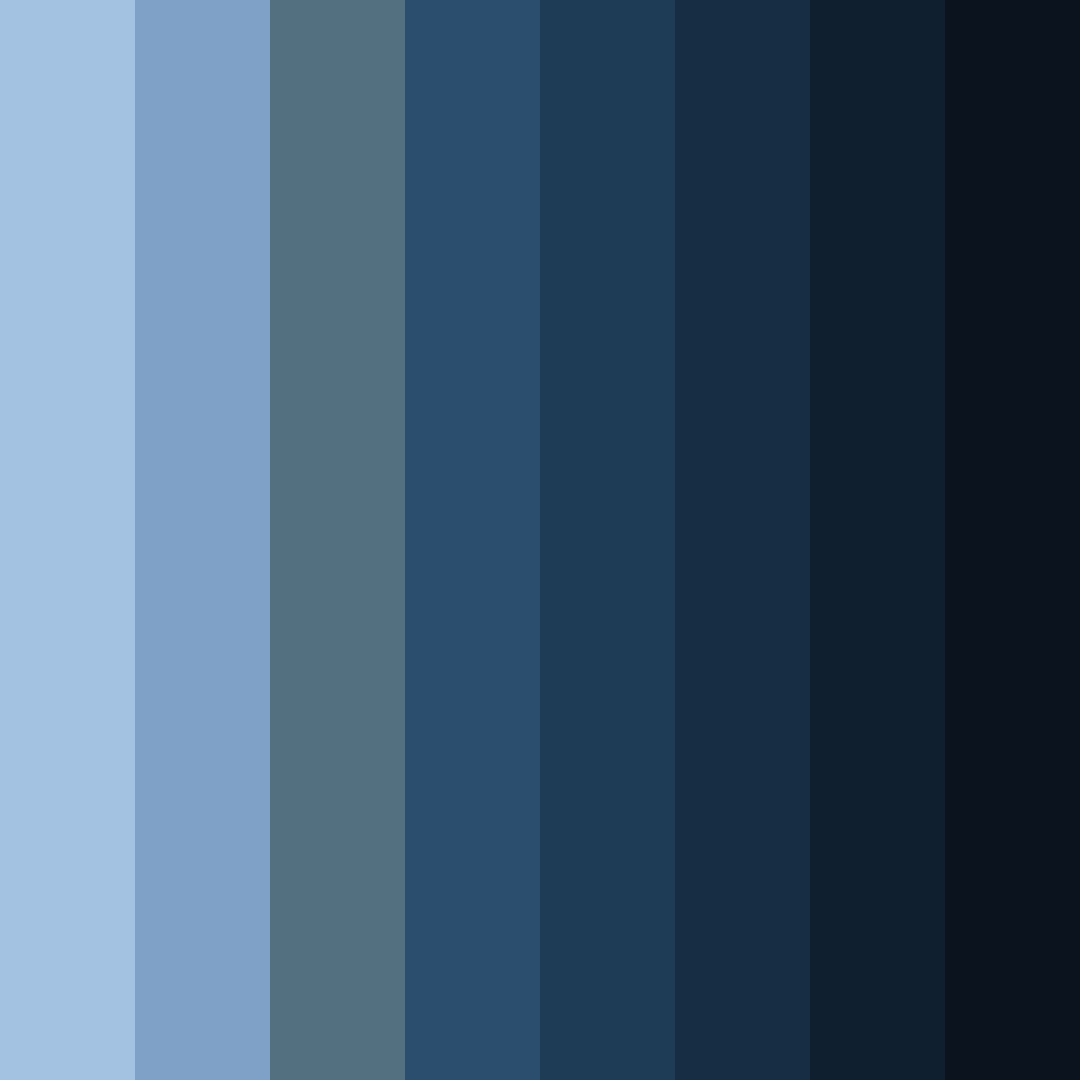 Download deep navy blue color palette PNG image (square)