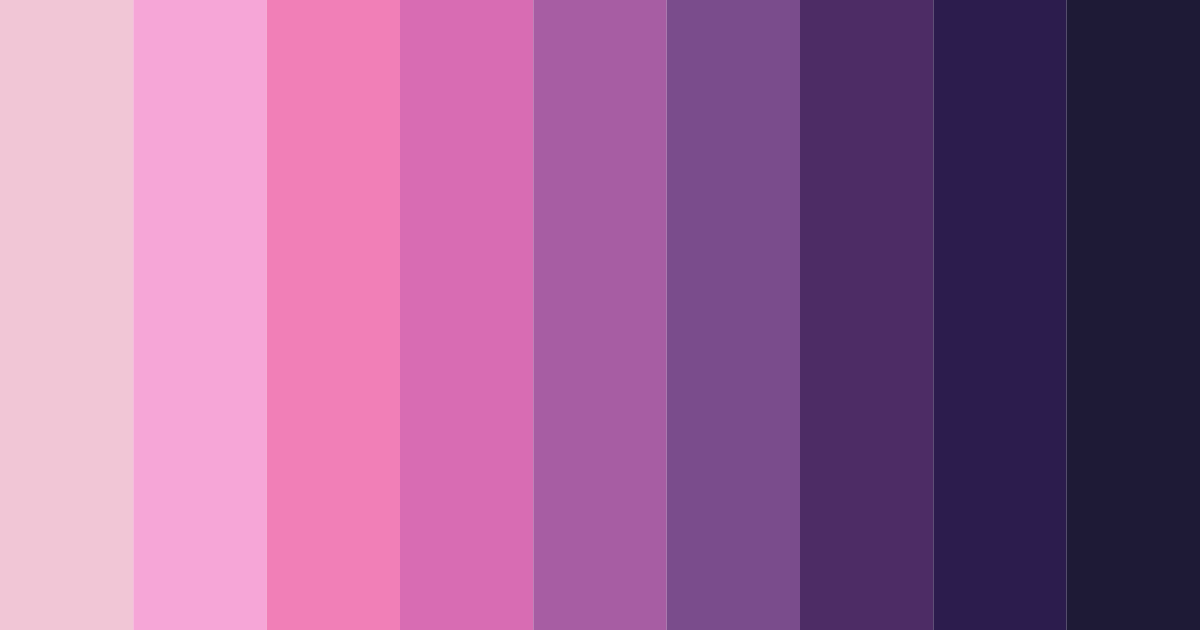 Download pink blue color palette PNG image (landscape)