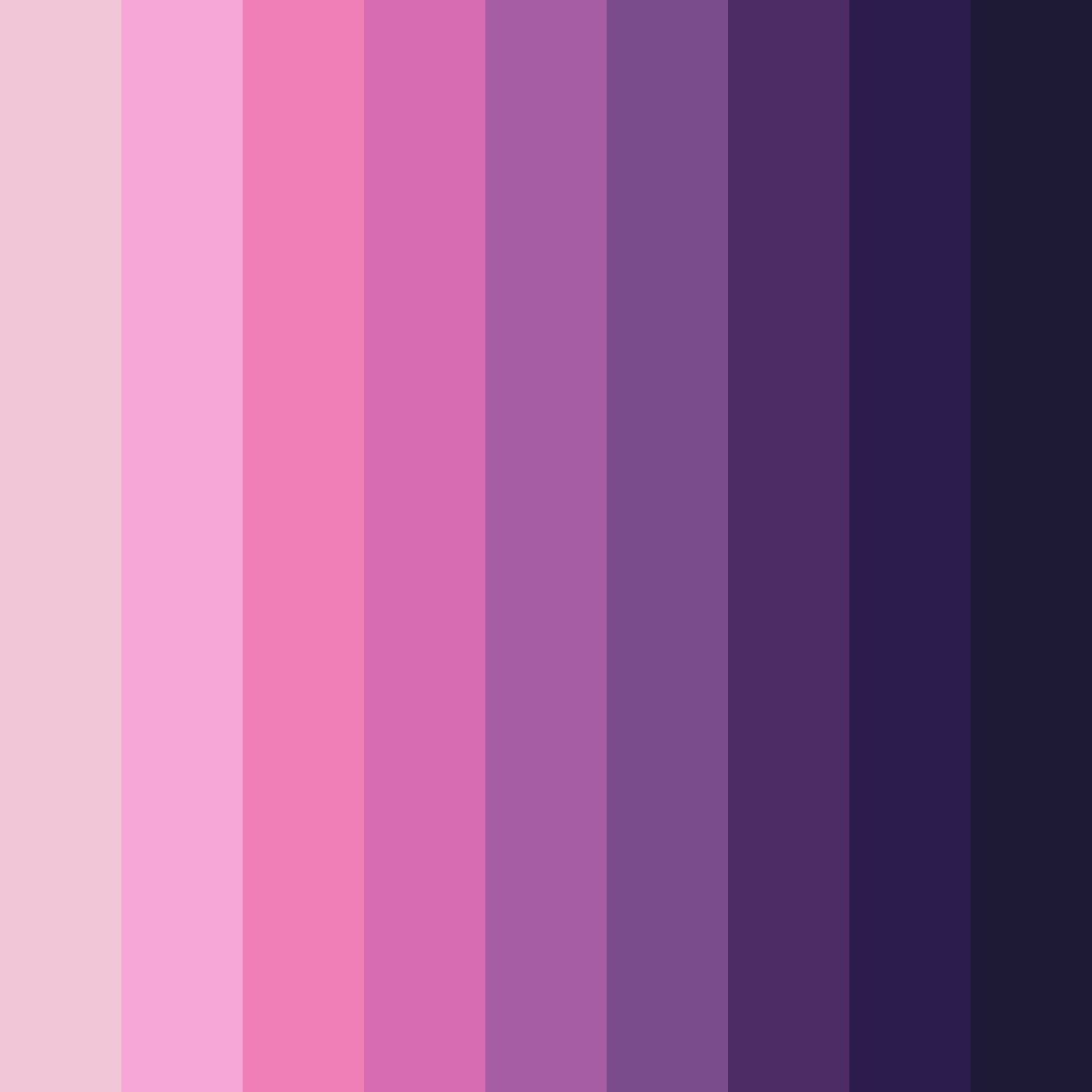 Download pink blue color palette PNG image (square)