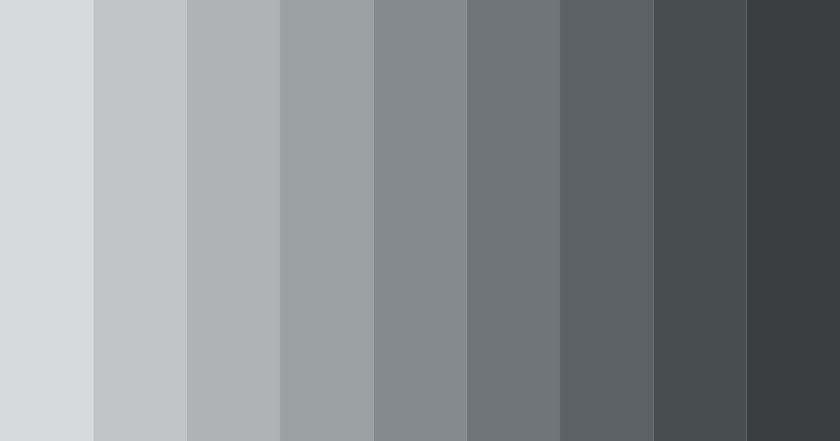 Download soft silver shades color palette PNG image (landscape)