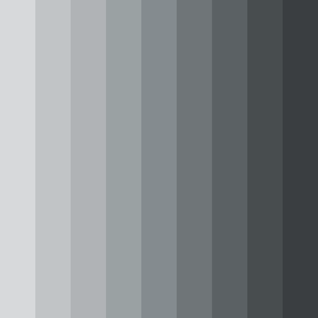 Download soft silver shades color palette PNG image (square)