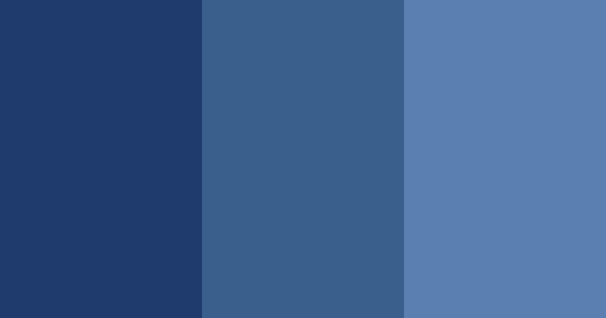 Download shades of blue color palette PNG image (landscape)