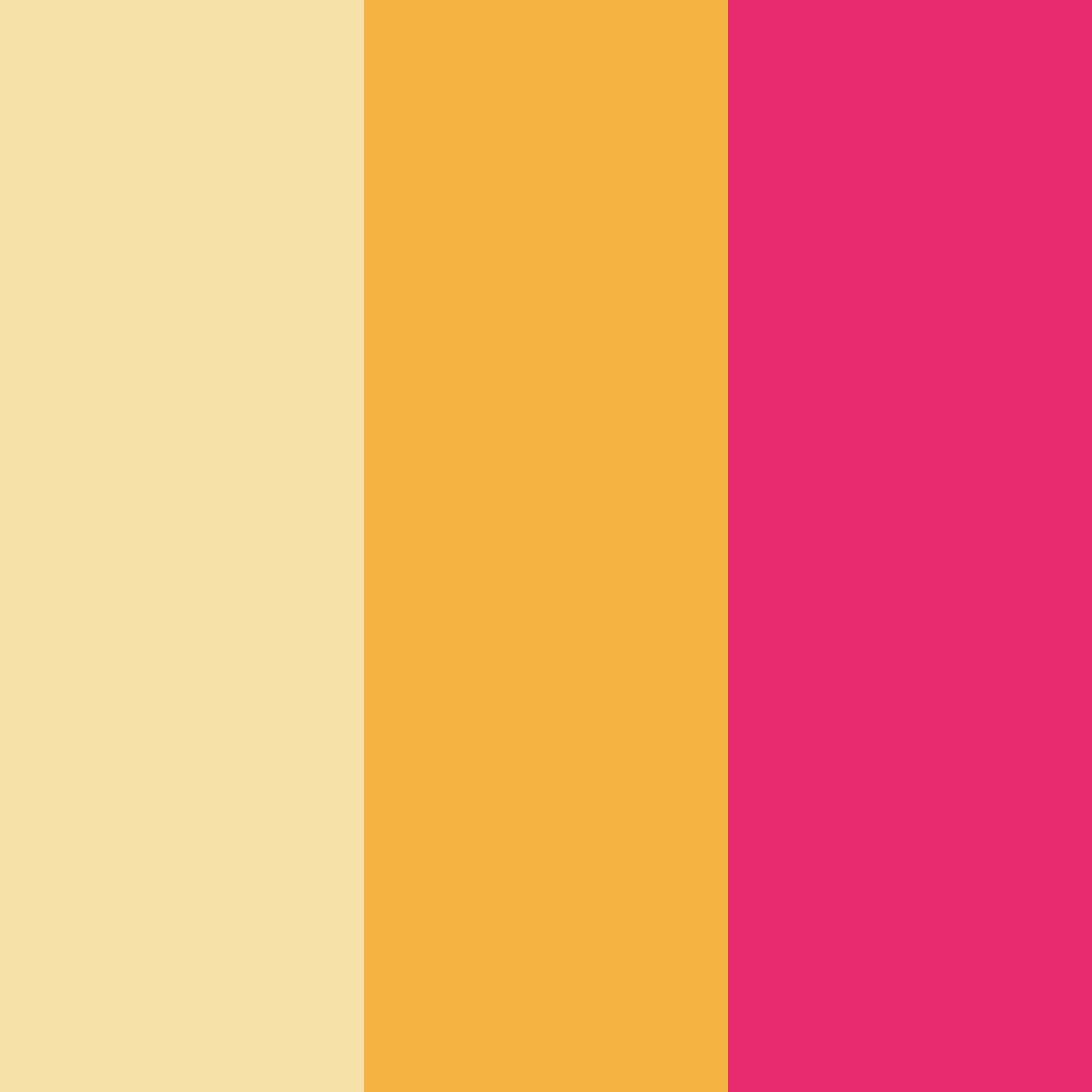 Download vibrant pink color palette PNG image (square)