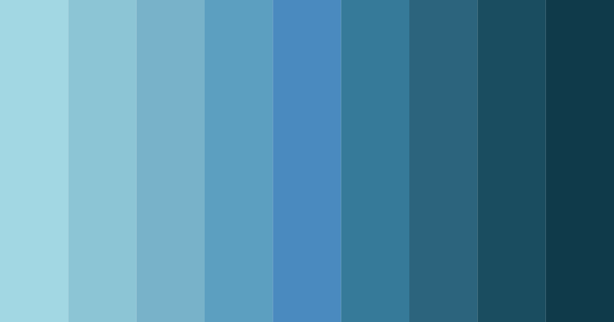 Download oceanic serenity color palette PNG image (landscape)