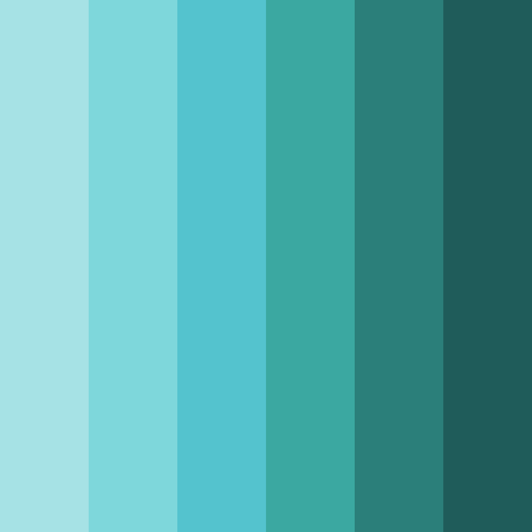 Download ocean breeze color palette PNG image (square)