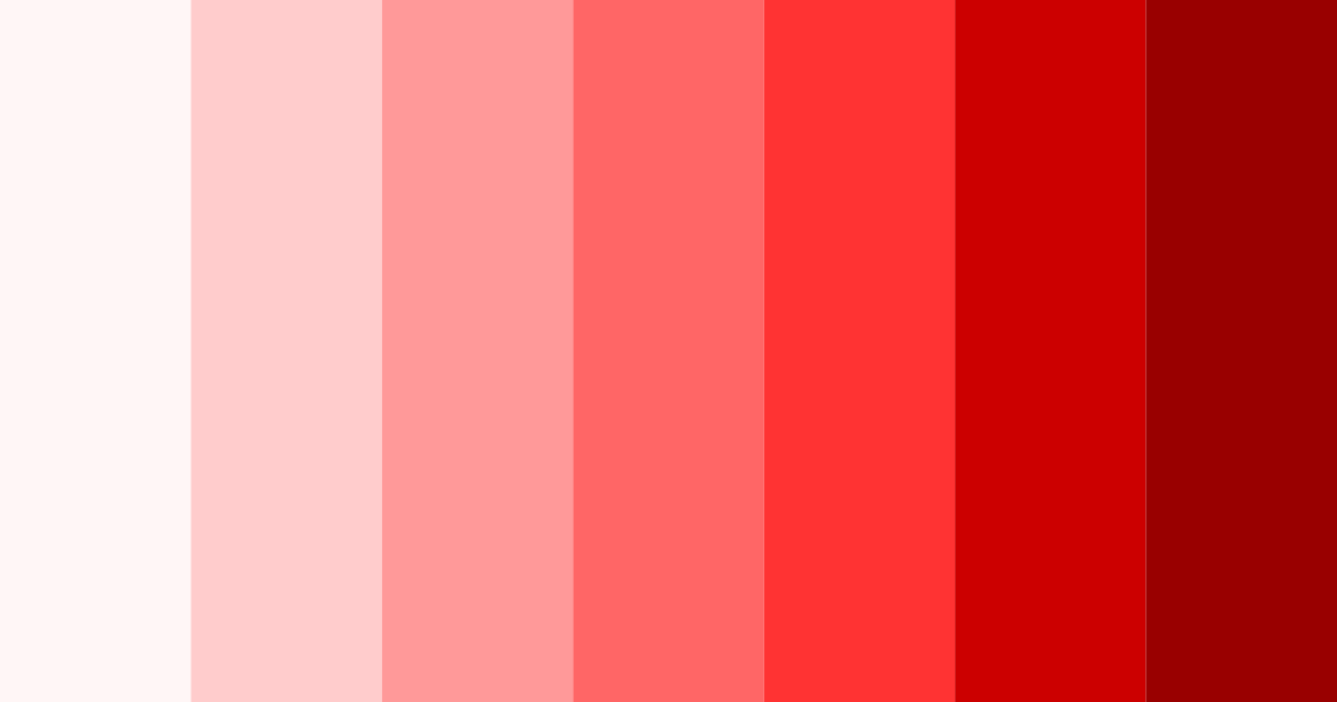 Download red shades color palette PNG image (landscape)
