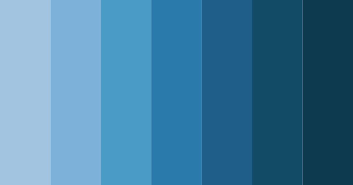 Download azure horizon color palette PNG image (landscape)