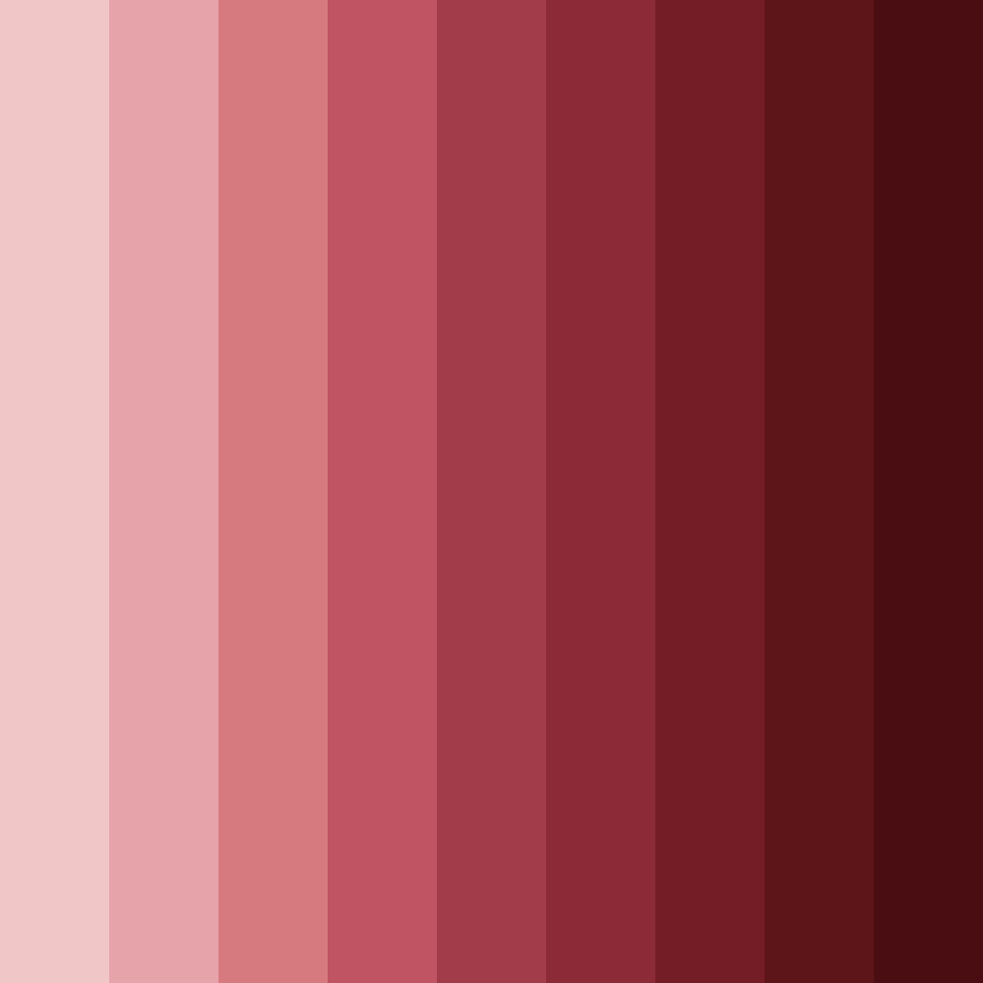 Download deep burgundy color palette PNG image (square)
