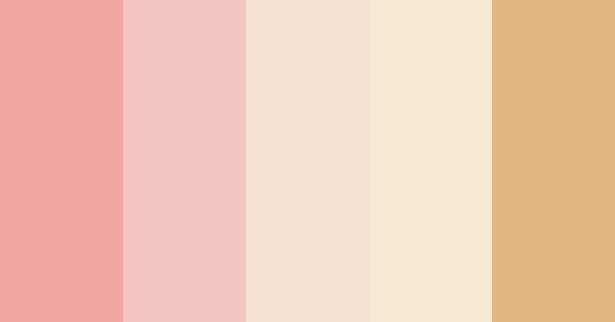 Download pink sunset color palette PNG image (landscape)