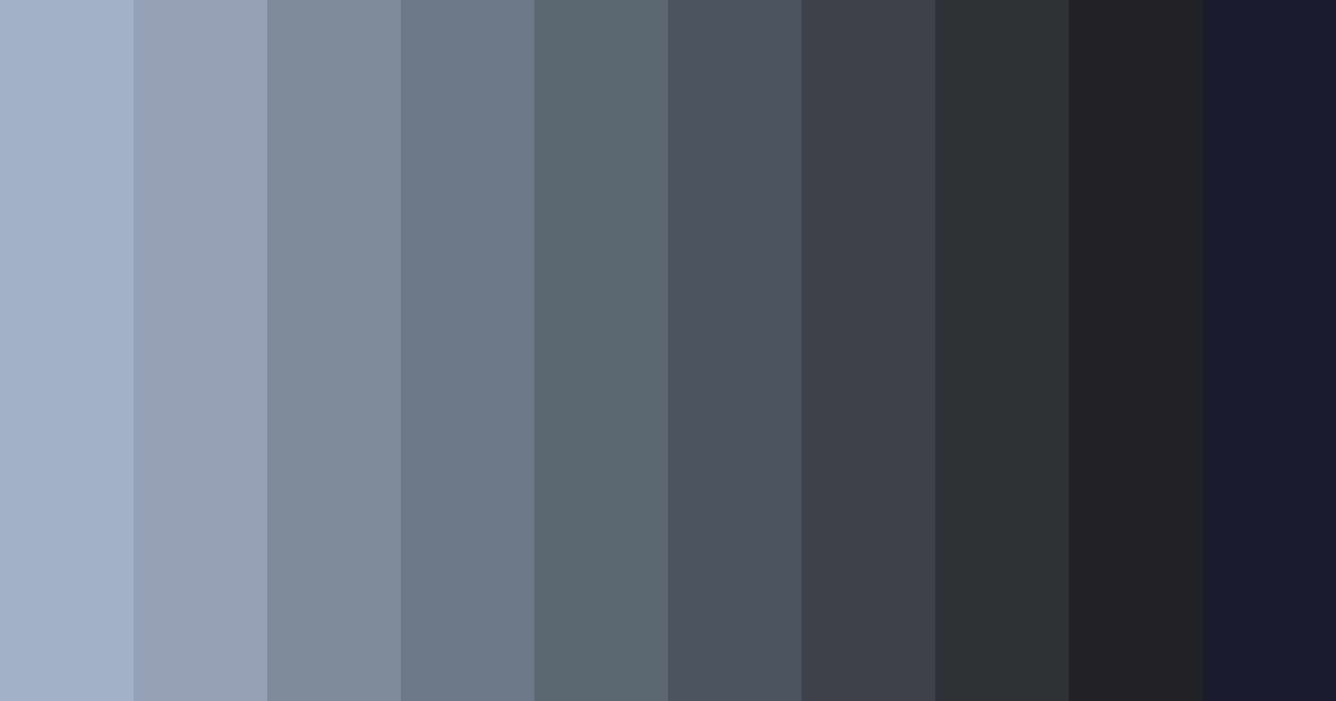 Download midnight mist color palette PNG image (landscape)