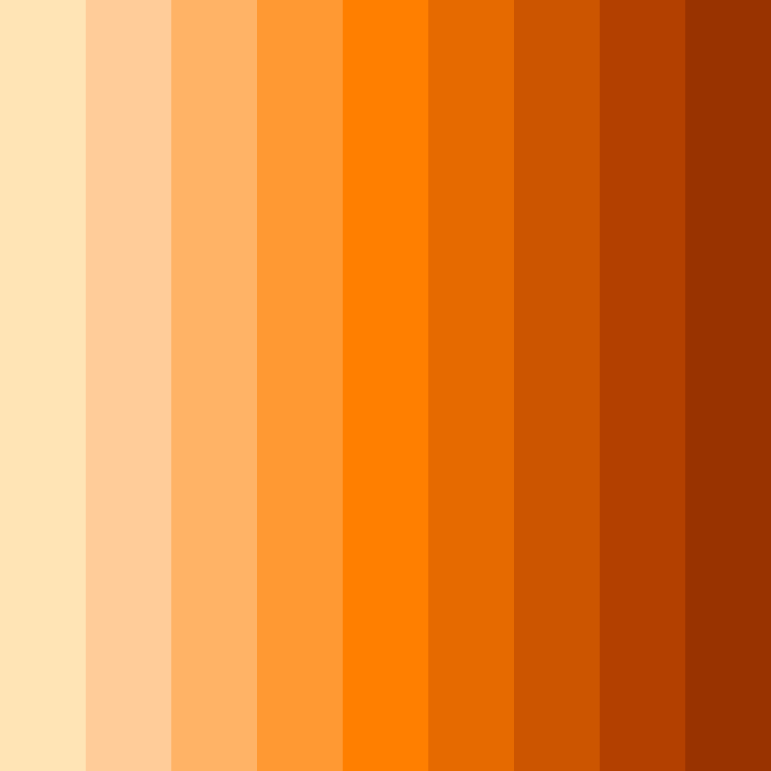 Download smoky sunset grill color palette PNG image (square)