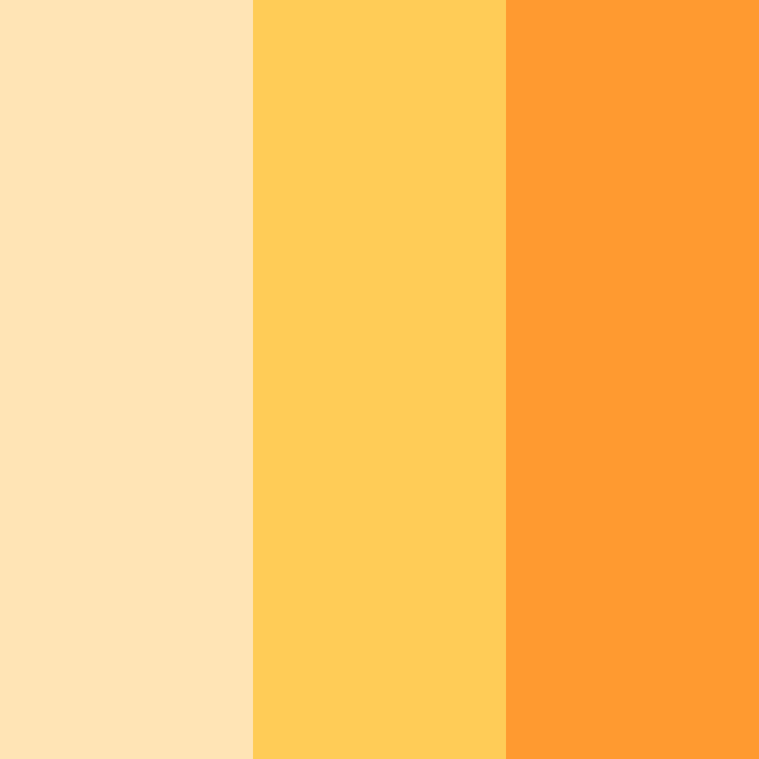 Download sunset sorbet color palette PNG image (square)