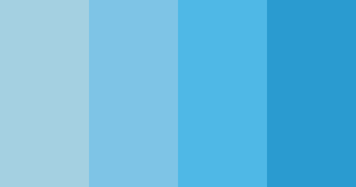 Download light sky-blue color palette PNG image (landscape)