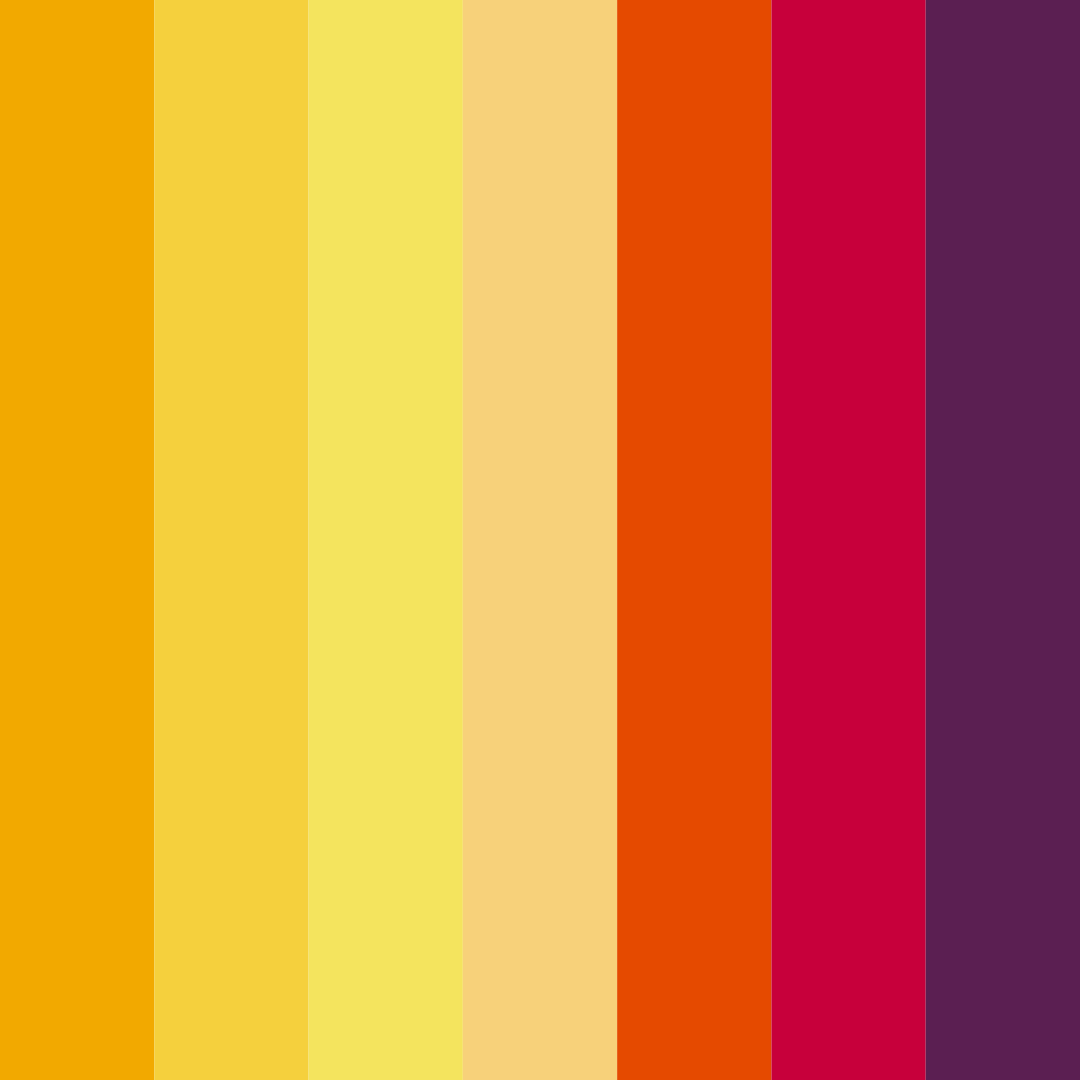 Download bouncy bliss color palette PNG image (square)