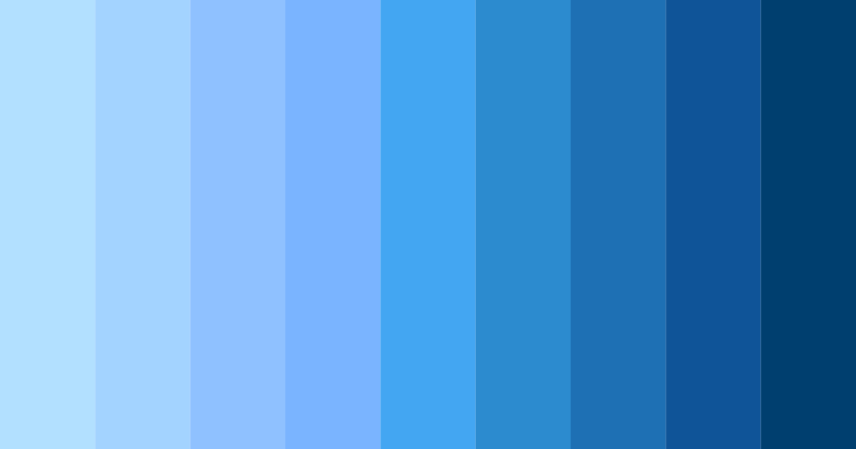 Download blue breeze color palette PNG image (landscape)