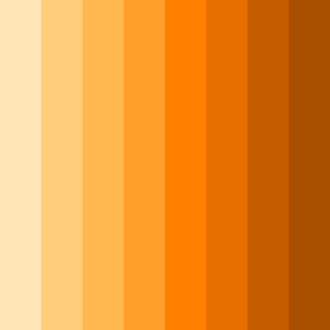 Download sunkissed harvest color palette PNG image (square)