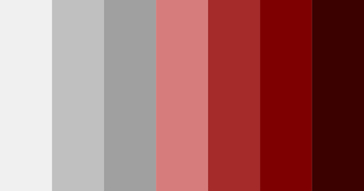 Download shades of black and red color palette PNG image (landscape)