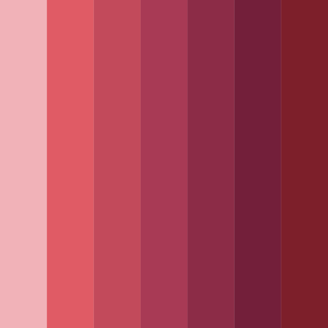 Download crimson dusk color palette PNG image (square)