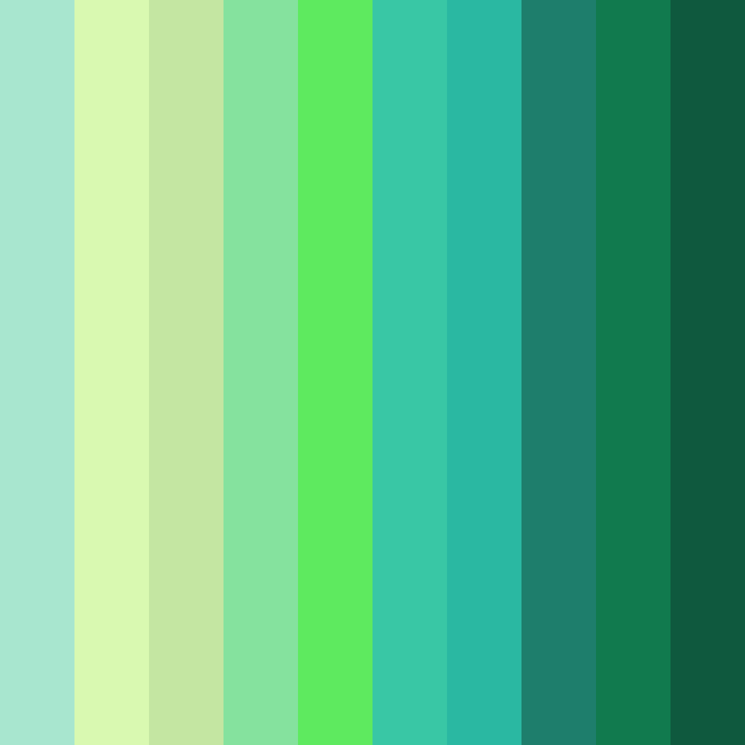 Download electric oasis color palette PNG image (square)