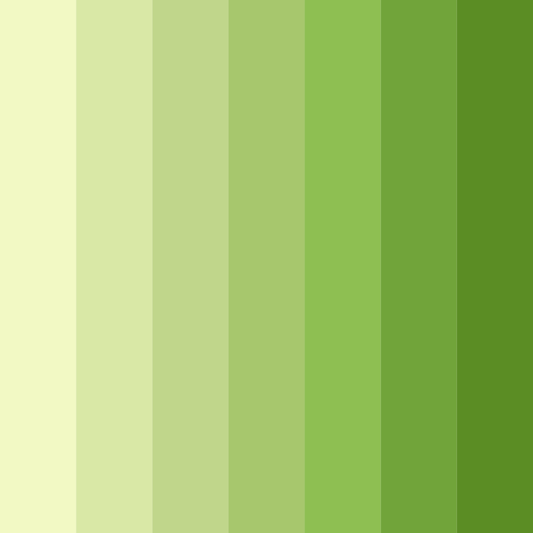 Download lush meadow harmony color palette PNG image (square)