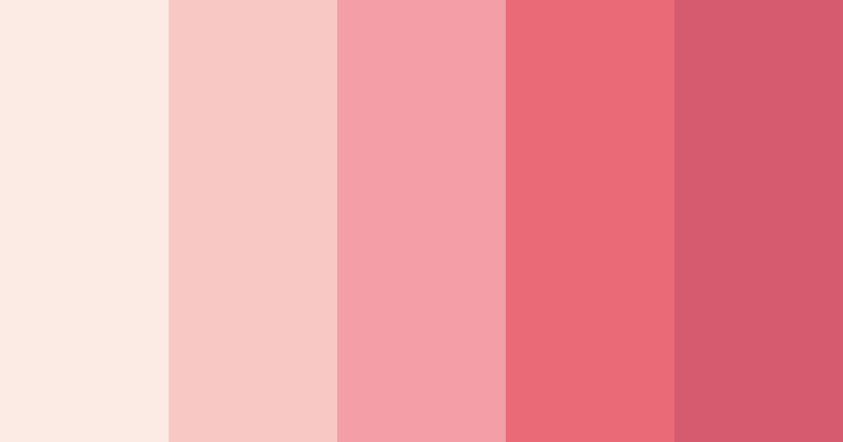 Download pink shades color palette PNG image (landscape)