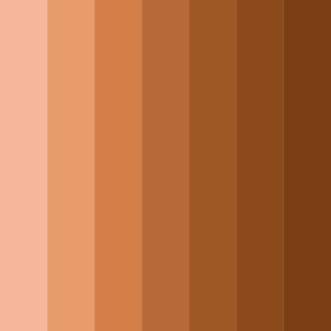 Download autumn ember color palette PNG image (square)