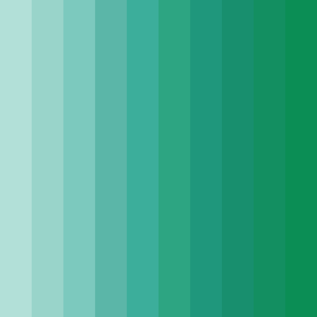 Download light cyan green color palette PNG image (square)