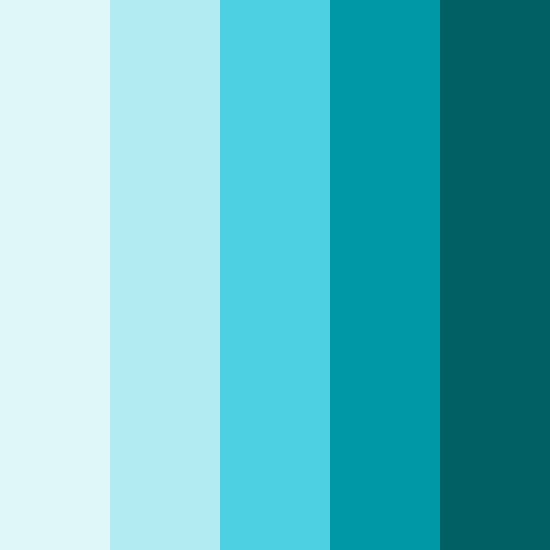 Download aqua harvest color palette PNG image (square)