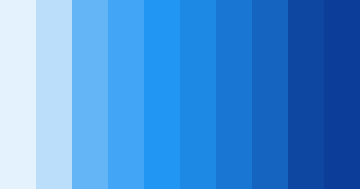 Download electric blue surge color palette PNG image (landscape)