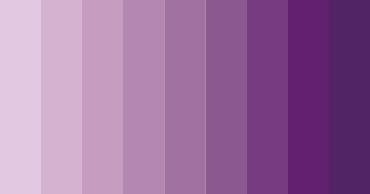 Download mystic orchid dream color palette PNG image (landscape)