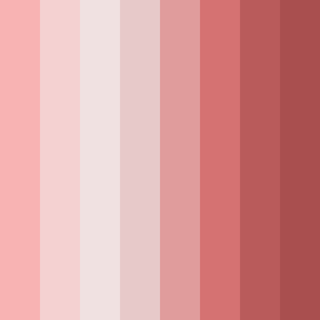Download blushing petals color palette PNG image (square)