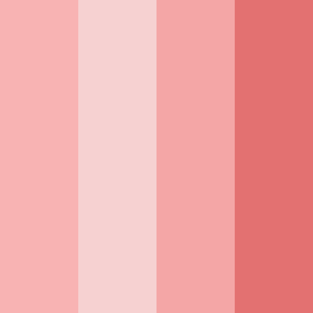 Download soft pink color palette PNG image (square)