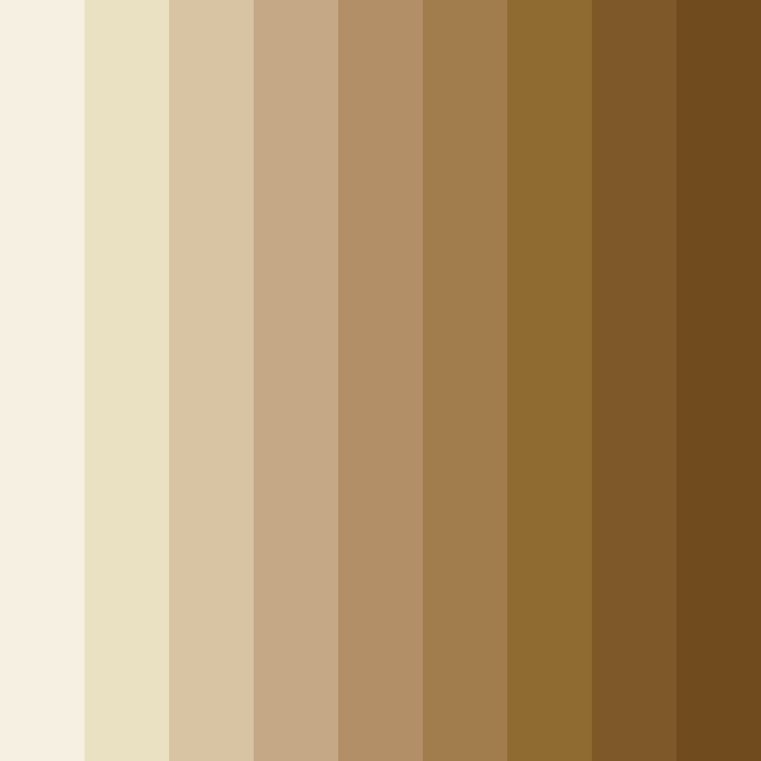 Download beige serenity color palette PNG image (square)