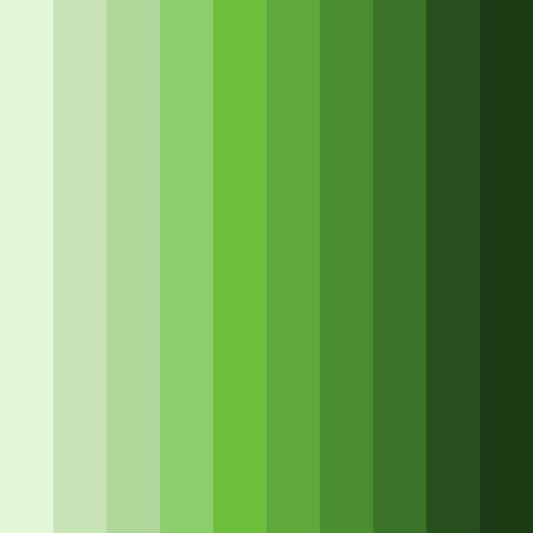 Download serene matcha harmony color palette PNG image (square)