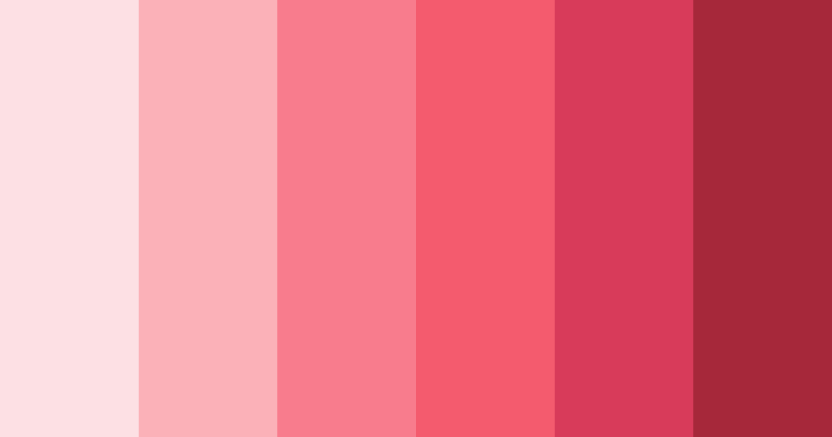 Download blushing rose garden color palette PNG image (landscape)