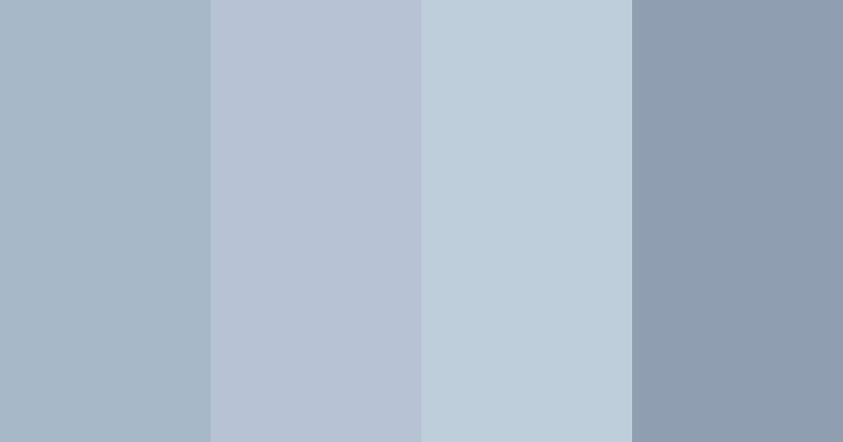 Download blue mist color palette PNG image (landscape)