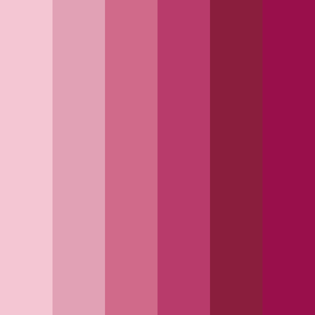 Download crimson blossom color palette PNG image (square)