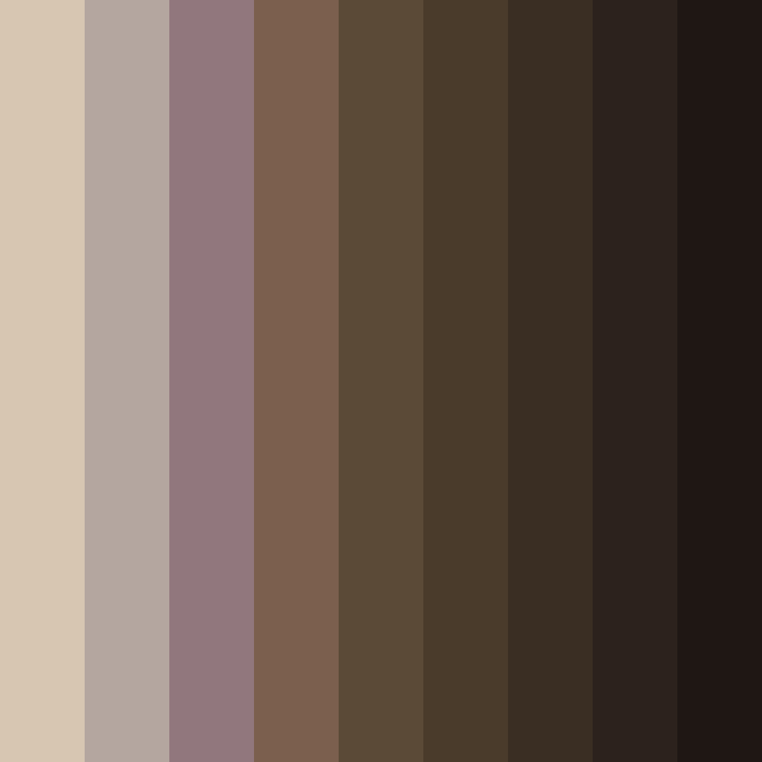 Download muted brown color palette PNG image (square)