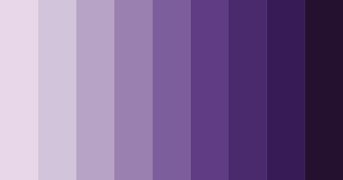 Download neutral purple shades color palette PNG image (landscape)