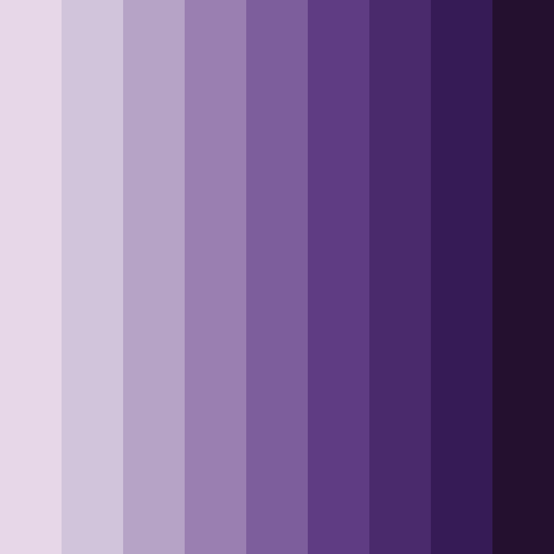 Download neutral purple shades color palette PNG image (square)
