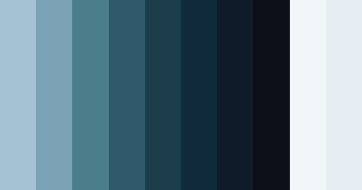 Download navy blue serenity color palette PNG image (landscape)