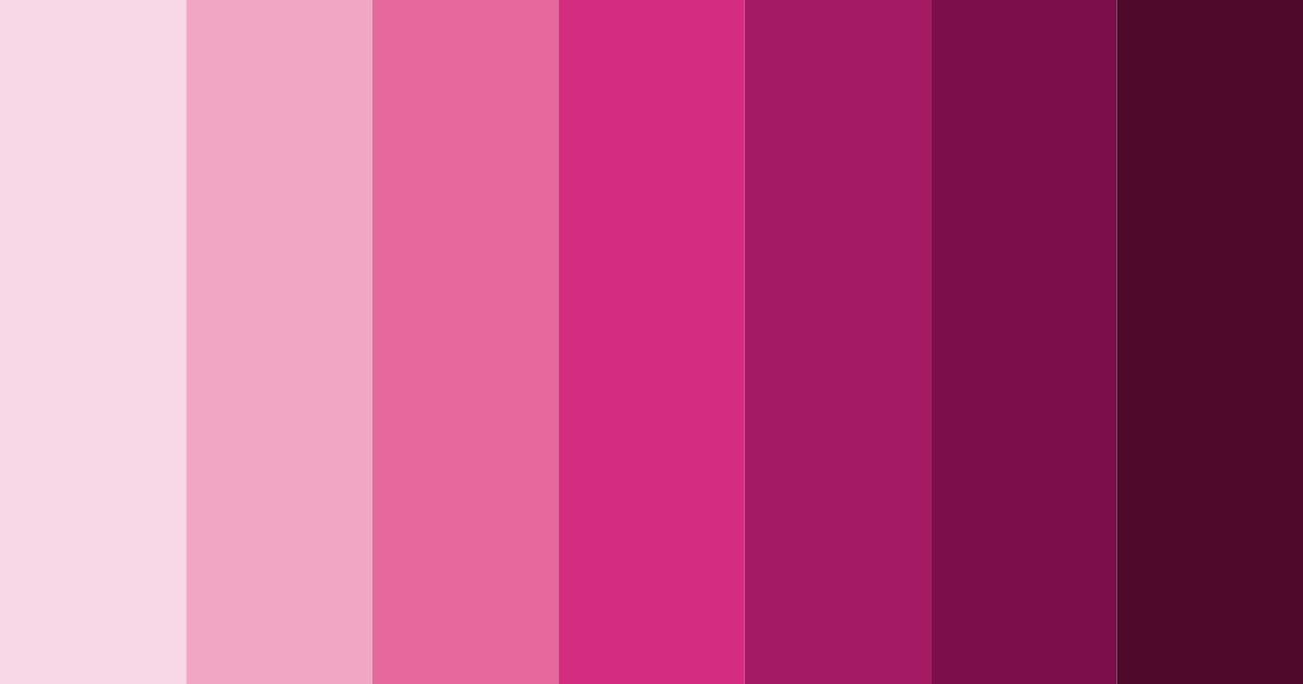 Download blush reverie color palette PNG image (landscape)