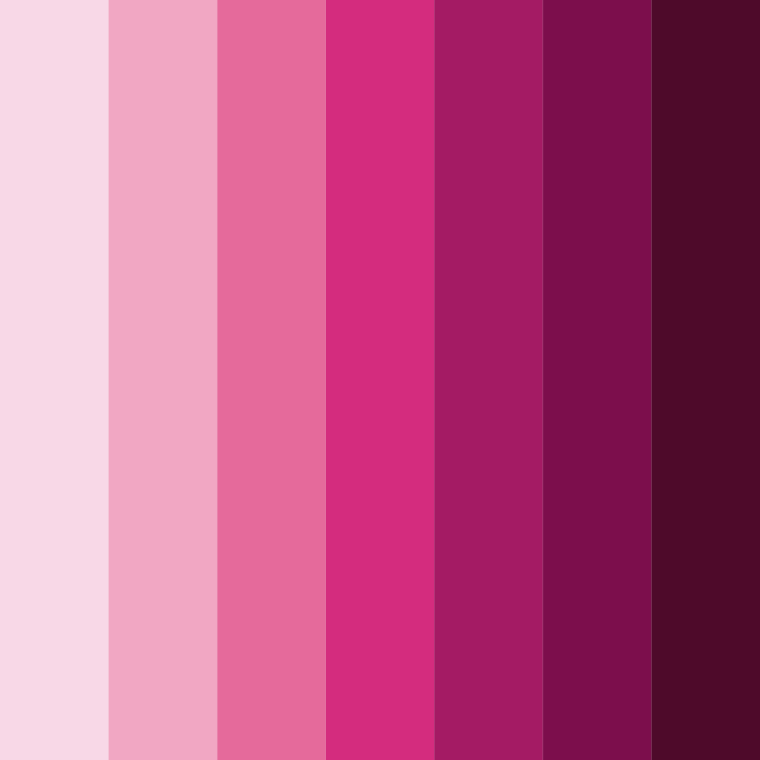 Download blush reverie color palette PNG image (square)