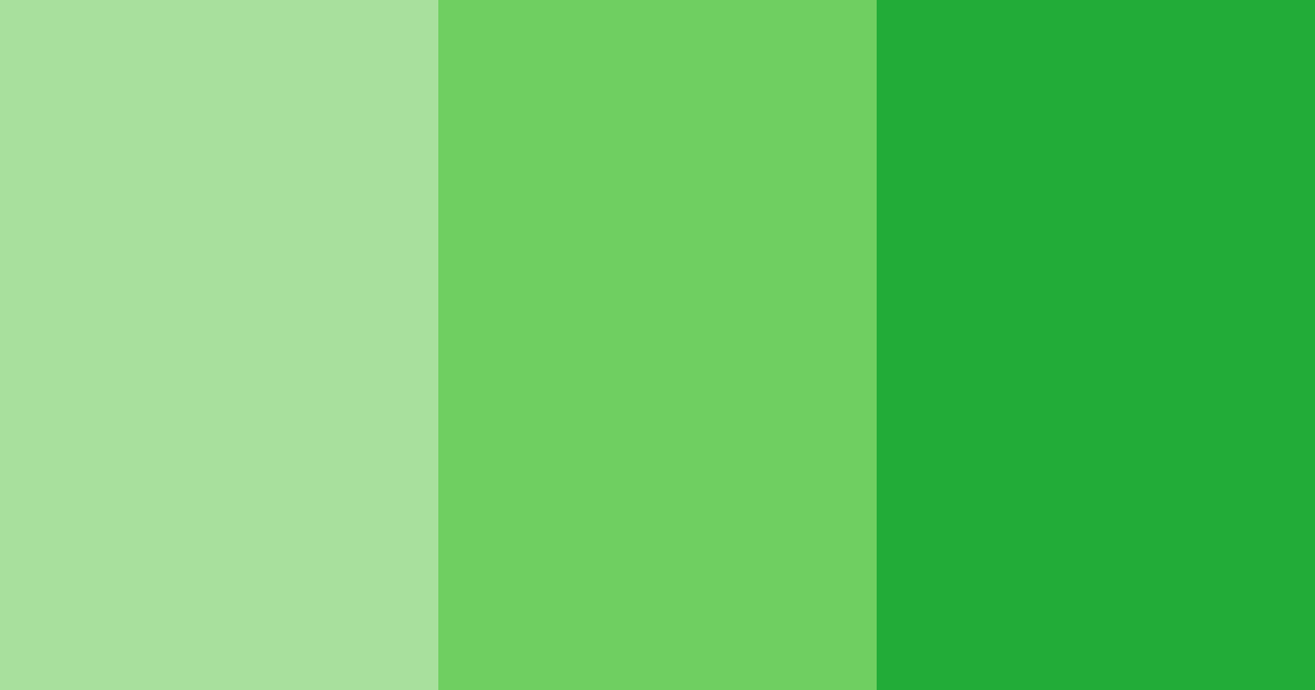 Download emerald harmony color palette PNG image (landscape)