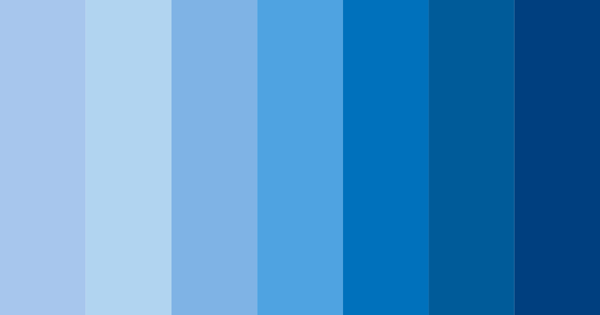 Download azure symphony color palette PNG image (landscape)