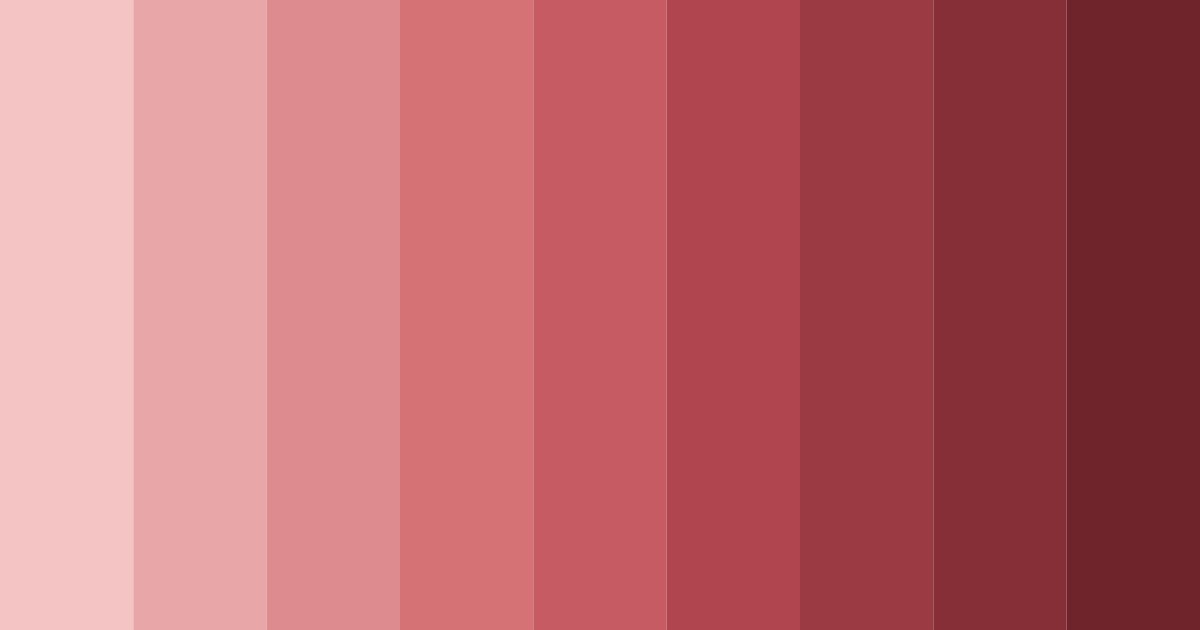 Download muted red color palette PNG image (landscape)
