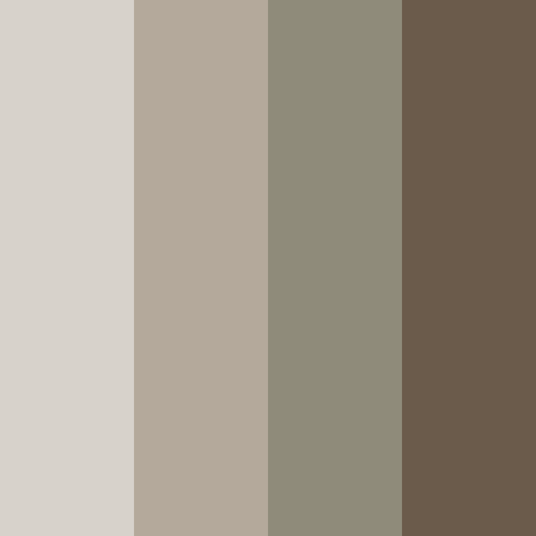 Download warm grey shades color palette PNG image (square)